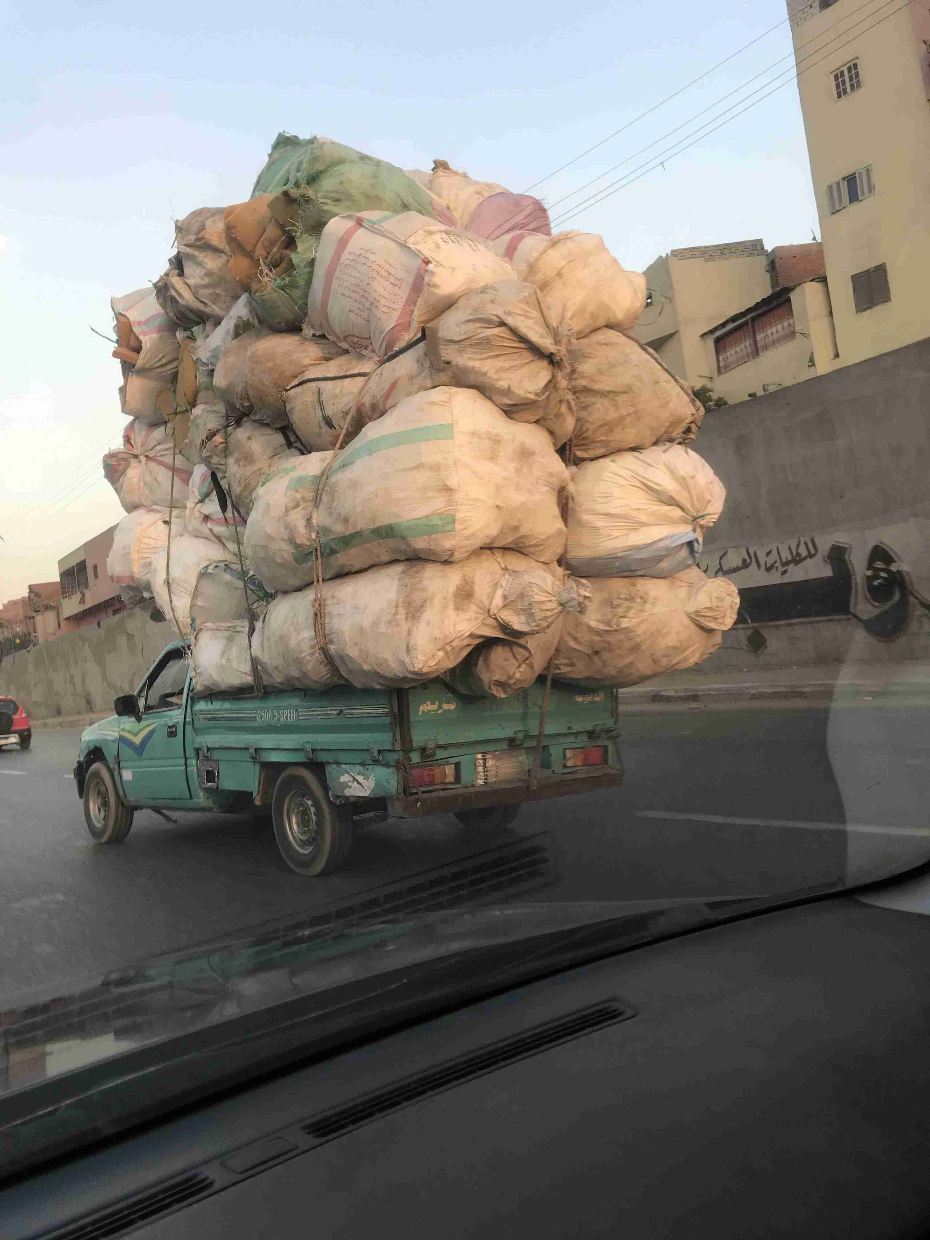 Impressive Load on a Pickup Truck