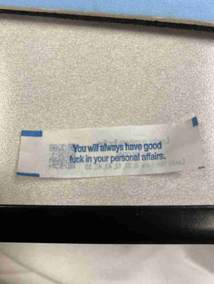 Positive Fortune Message